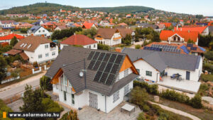 Solarmania referencia, alsóörsi telepítés